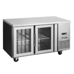 Mesón Refrigerado 2 puertas de vidrio Modelo VMR2PS-280V Marca Ventus