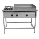 Churrasquera 50x70 con 2 Quemadores Marca Cousiño
