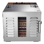 Deshidratador de alimentos de acero de 10 bandejas Modelo VDP-10AI Marca Ventus