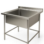 Lavafondo 1 Tazon Grande de 88x60x45 Marca Ita