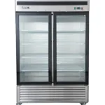 Freezer 2 Puertas de Vidrio Modelo VF2PS-1400V Marca Ventus