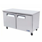 Mesón Refrigerado 2 puertas 153cm de acero Modelo CMUR-60 Marca Turbo Air