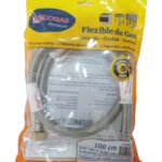 Flexible de Metal de 1 metro 1/2 HI x 3/8 HI Marca SercoGas