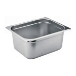 Depósito Gastronómico de acero GN 1/2 x 15 (32.5x26.5x15)