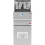Freidora Alto Rendimiento 2 Canastillos Modelo VFP-18L2 Gas Natural Marca Ventus