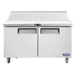 Mesón Saladette 2 Puertas Acero Modelo MSF8303-MSALD60" Marca Atosa by Ventus