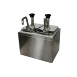 Dispensador de Salsa 2 Depósitos 2L Acero Inoxidable Modelo VDS-2D Marca Ventus