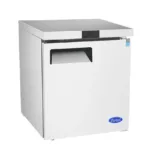 Mesón Refrigerado 1 puerta Acero Reforzado 202L Modelo MGF8401-MR2" Marca Atosa
