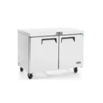 Mesón Refrigerado 2 puertas Acero Reforzado 379L Modelo MGF8402-MR48" Marca Atosa