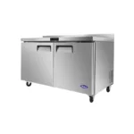 Mesón Freezer Mural 2 puertas de acero Modelo MGF8413-MFR48" Marca Atosa