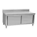 Mesón de Acero con Puertas Correderas 140cm Modelo VMAPC-140 Marca AMC by Ventus