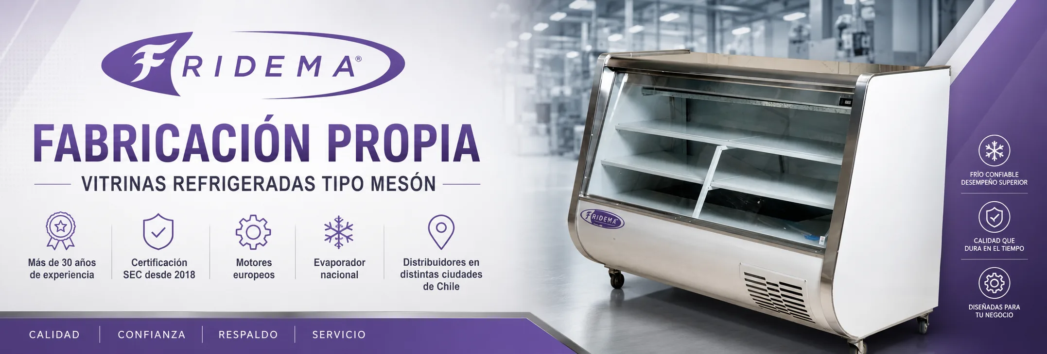Banner Fabricacion Fridema Web