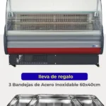 Vitrina Carnicera con Bodega Modelo ELI-1500 + 3 Bandejas Regalo Marca Ventus