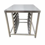 Mesón para Horno Convector Eléctrico 8A con Bandejero 60x40 Marca Fridema